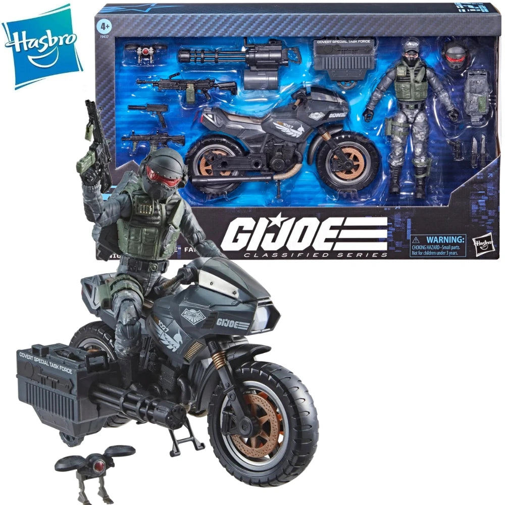 In Stock G.I. Joe GI Joe Classified Series 6" 127 Night Force Jason Shockwave Faria Cycle Action Figure Model Toy Hobby Gift