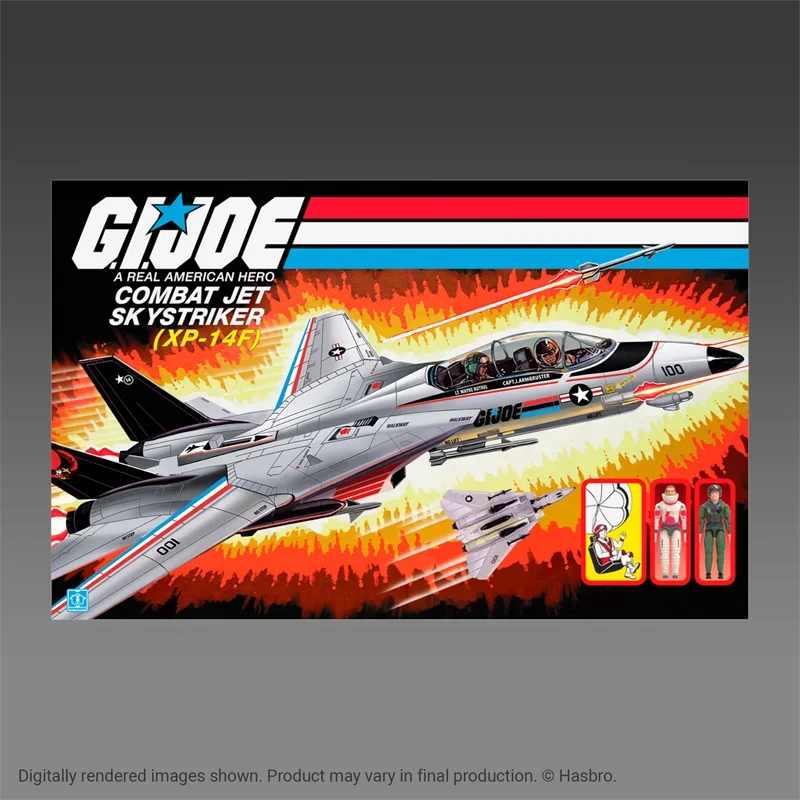 In Stock Haslab G.i. Joe Combat Jet Striker Fighter All Unlocks Gi Scarlett Xp-14F G.i. Joe Skystriker Model Toy Gift Original