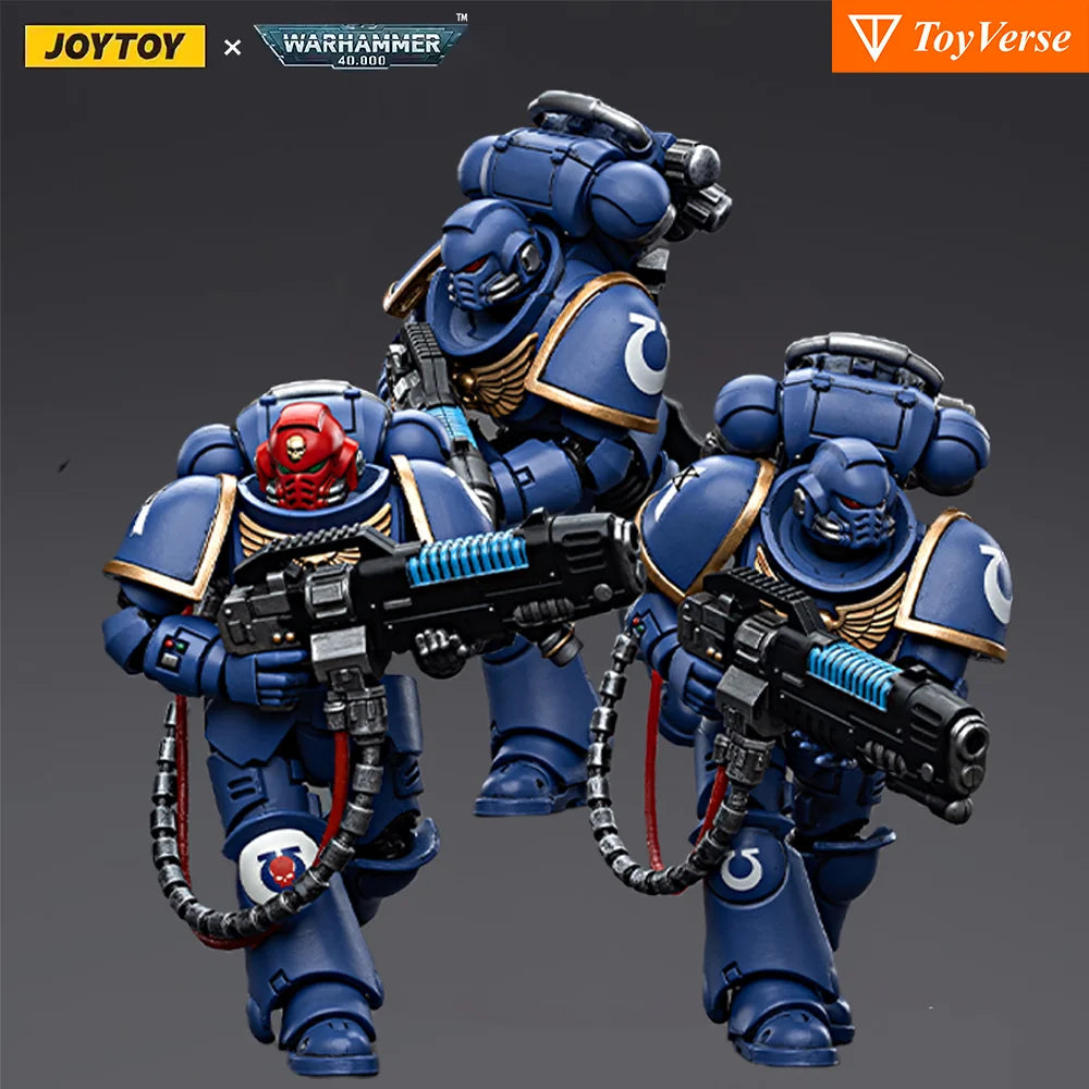 [IN STOCK]JOYTOY Warhammer 40k 1/18 Action Figures Ultramarines Hellblasters Collections Figures