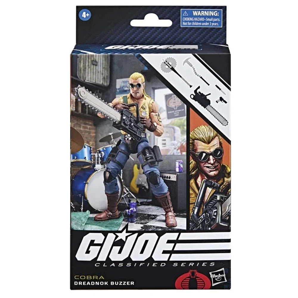 In Stock Original Hasbro G.I. Joe Classified Series #106 Dreadnok Buzzer Action 6 Inch Figures Collectible Model Toys Gifts