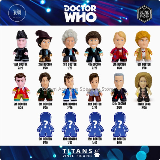 In Stock Titans Doctor Who Regeneration Twelfth Doctor Time And Relative Dimension(s) In Space 3in Cute Figure Collectible Toys