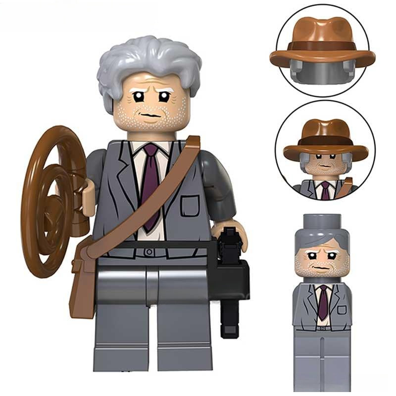 Indiana Jones Older Version | Lego Minifigures Custom Toys