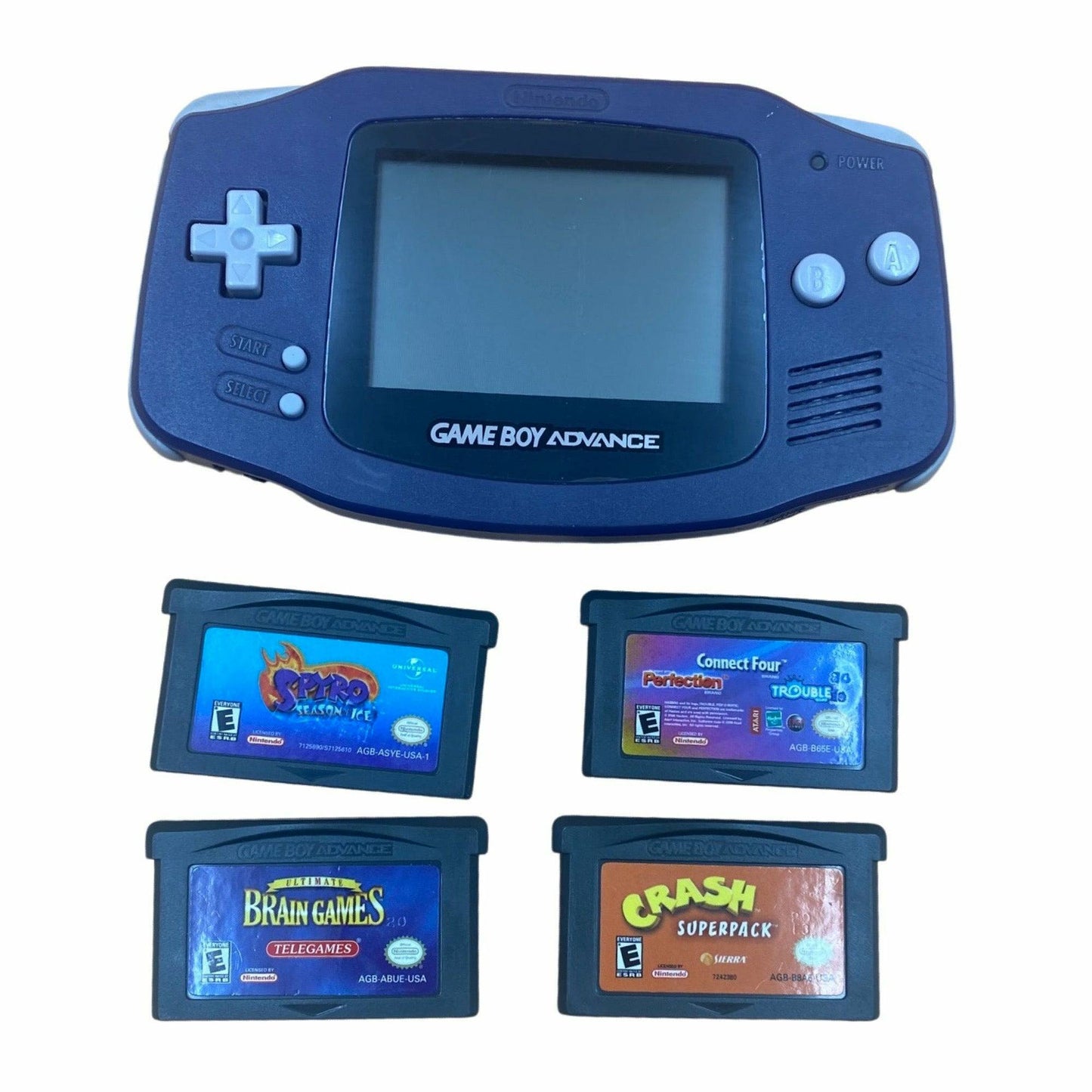 Indigo Gameboy Advance System (Game Bundle)