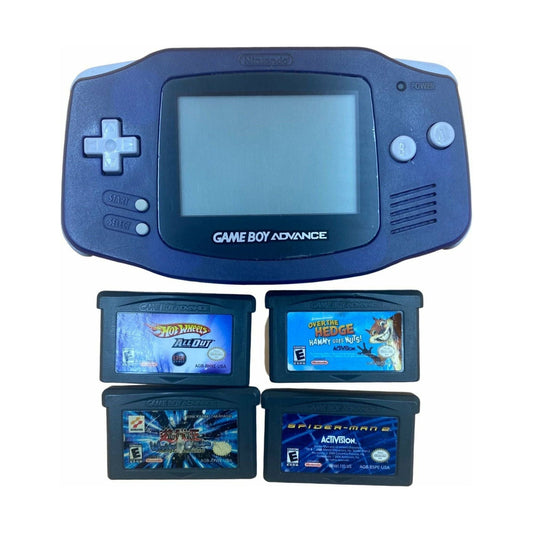 Indigo Gameboy Advance System (Game Bundle)