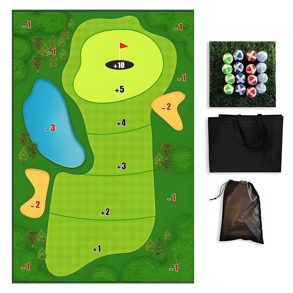 Indoor Golf Game Set with Optional Clubs