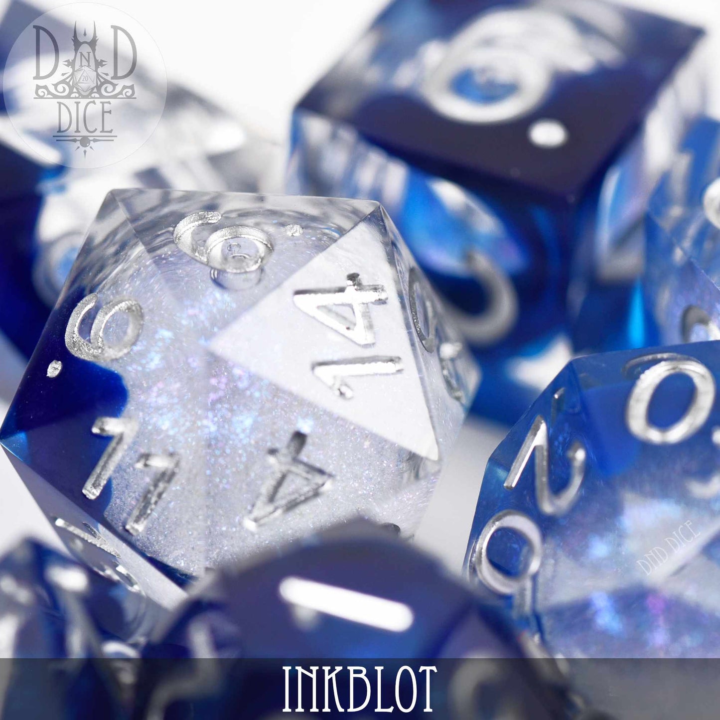 Inkblot Liquid Core Dice Set