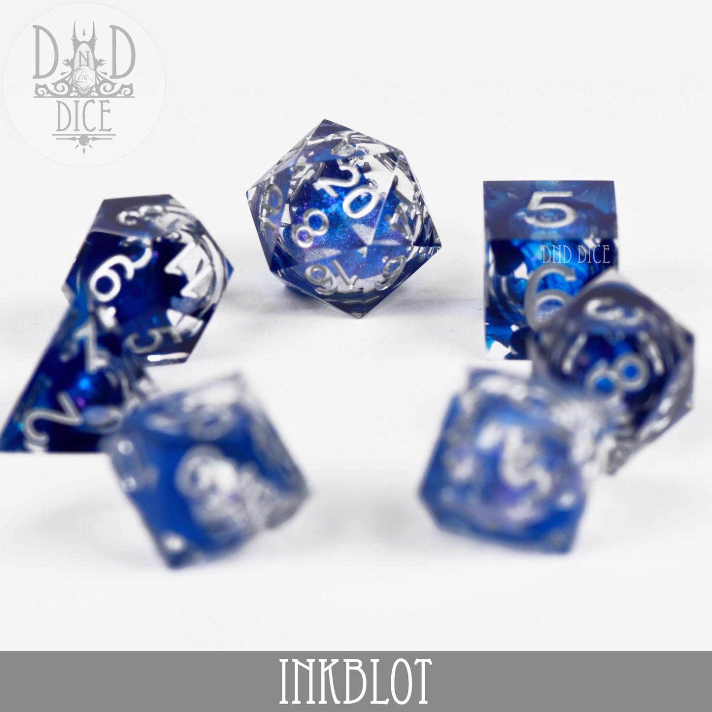 Inkblot Liquid Core Dice Set