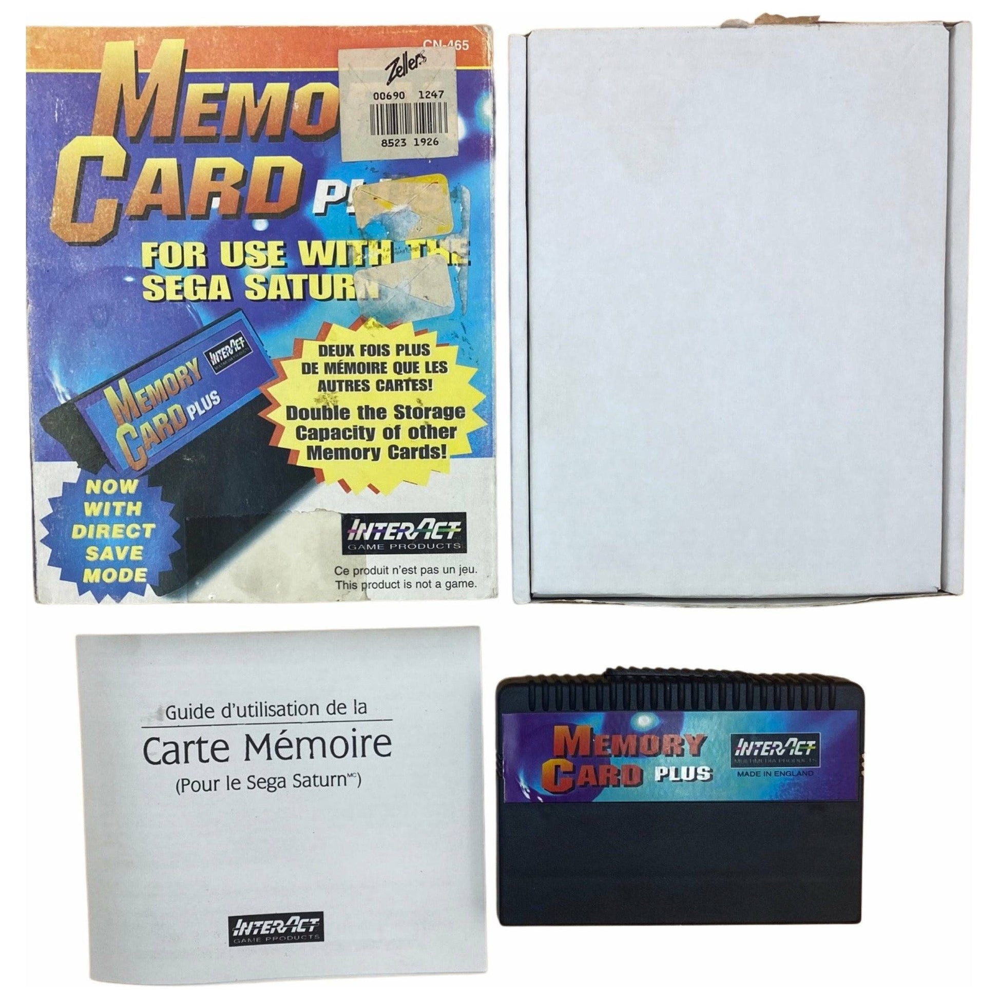 InterAct Memory Card Plus for Sega Saturn™