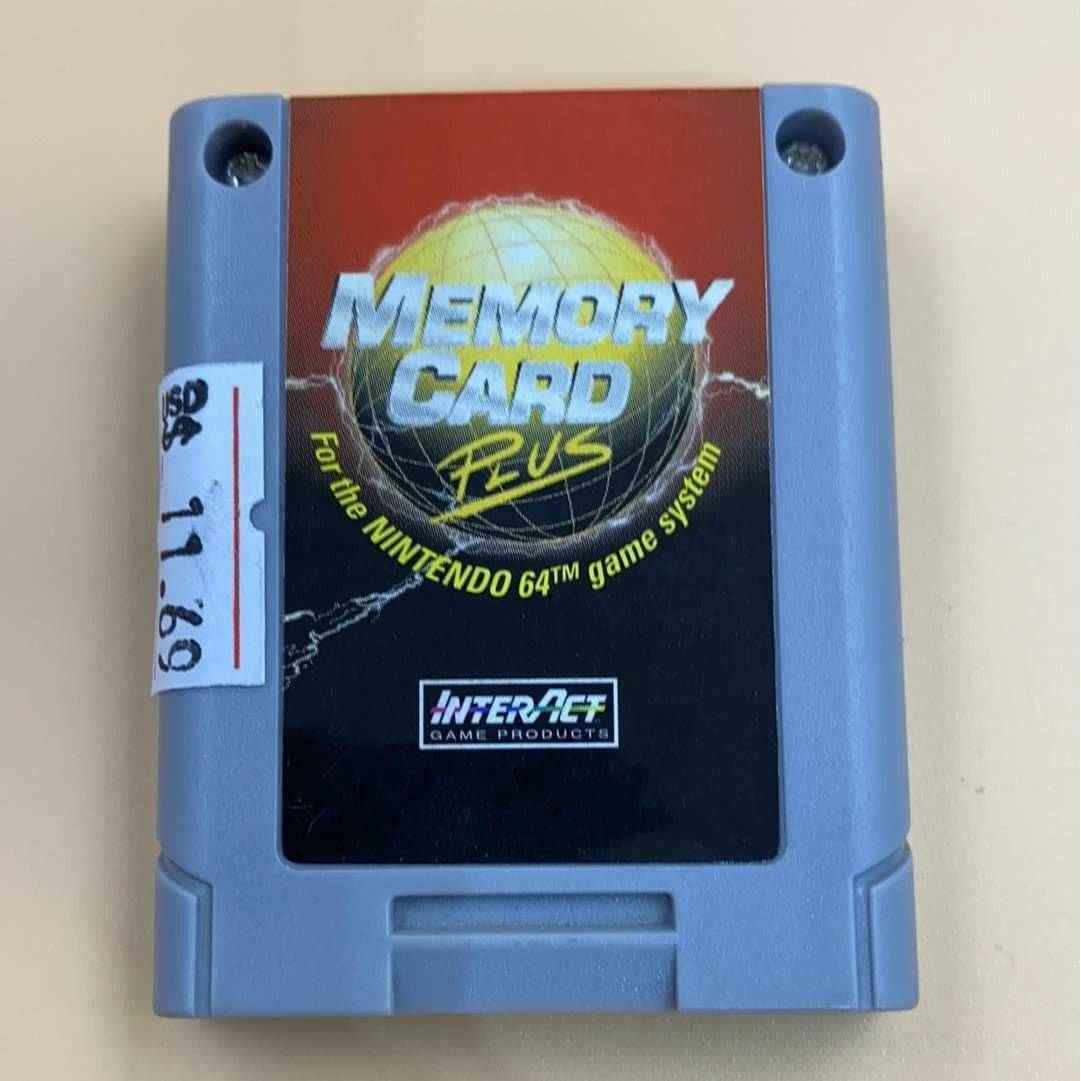 InterAct Memory Card Plus - Nintendo 64