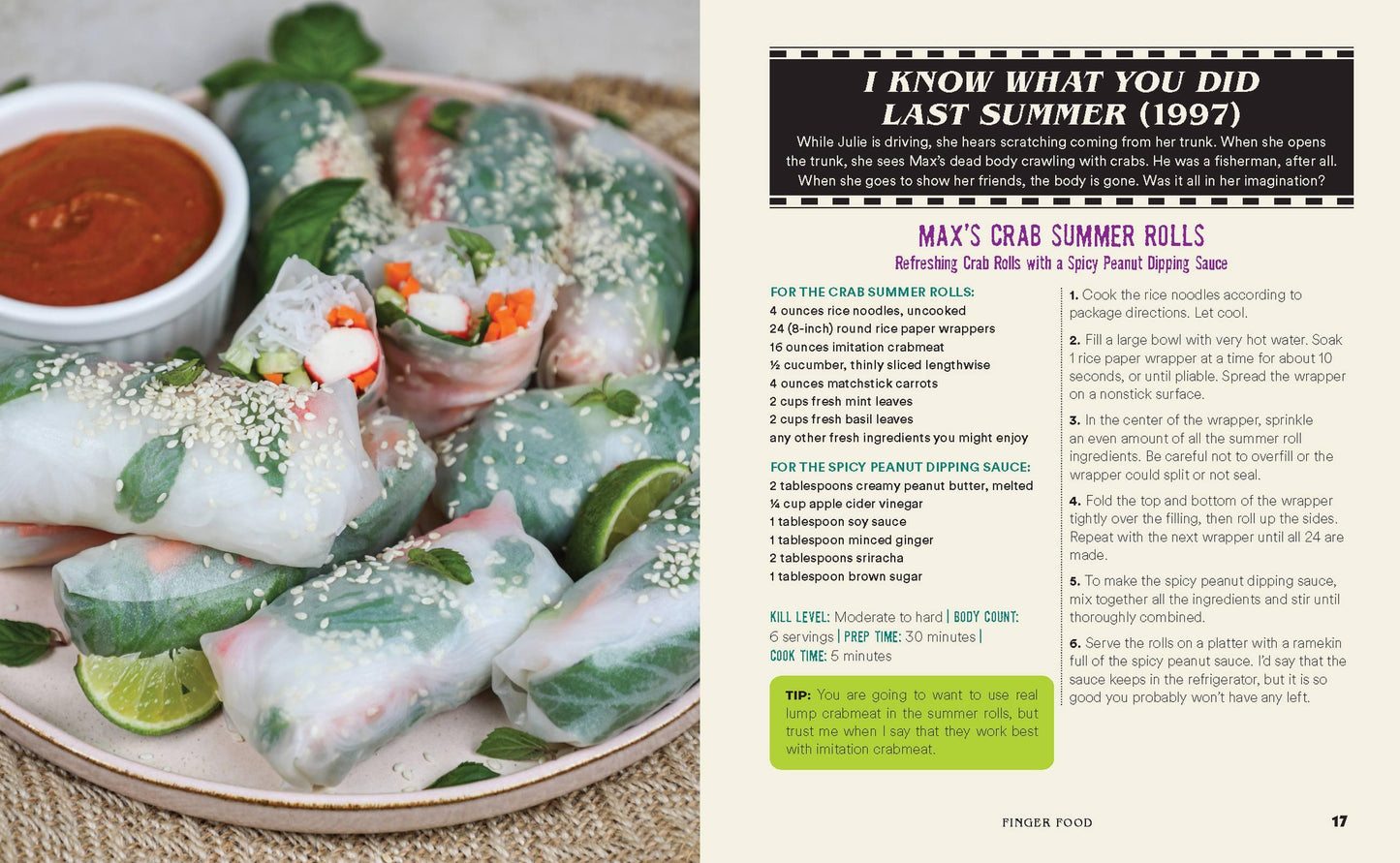 The Horror Movie Night Cookbook