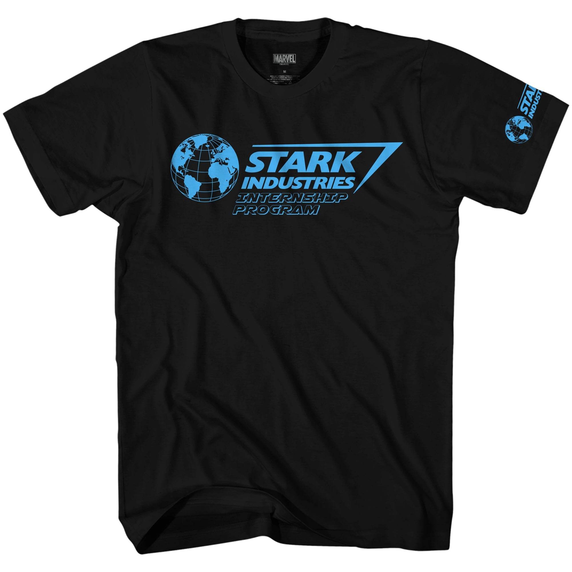 Iron Man Stark Industries Intern Marvel Adult T Shirt - S