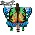 European And American Butterfly Talma Halloween Costume