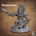 Ishtara, Queen of Golemmar (Female Gnome Fighter Noble) - 