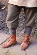 Rus Pants Ivar Herringbone Olive/Grey