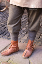 Rus Pants Ivar Herringbone Olive/Grey
