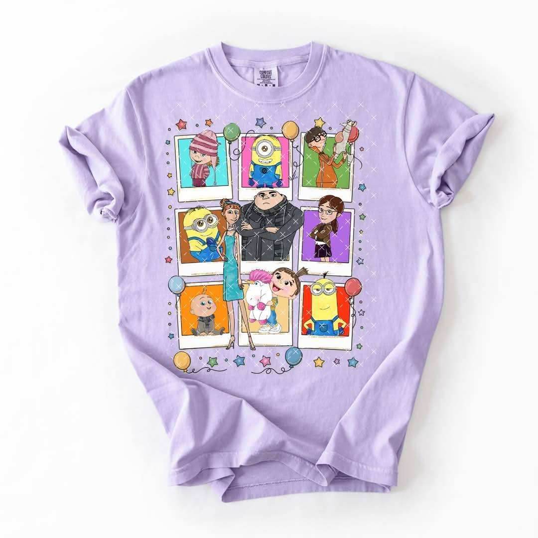 Despicable Me Polaroid Graphic Tee - S