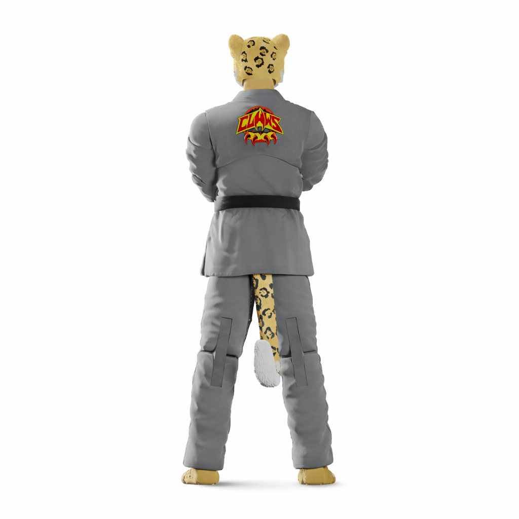 Jiu Jitsu Combat Creatures Jairo the Jaguar Action Figure