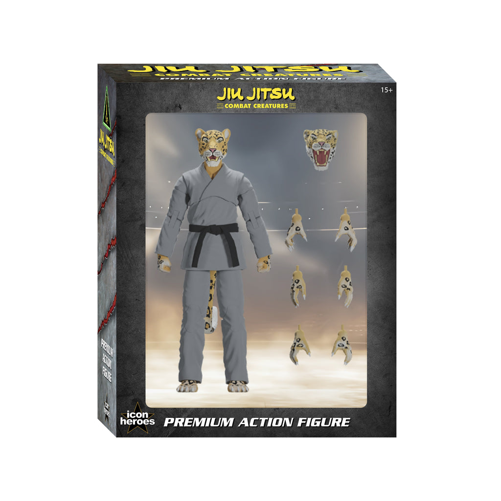 Jiu Jitsu Combat Creatures Jairo the Jaguar Action Figure