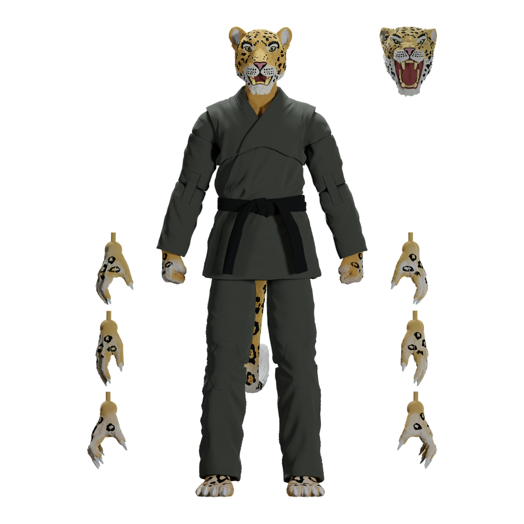 Jiu Jitsu Combat Creatures Jairo the Jaguar Action Figure