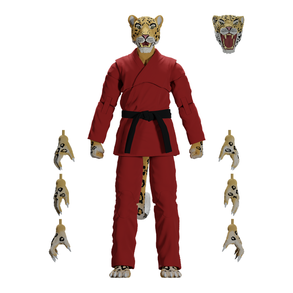 Jiu Jitsu Combat Creatures Jairo the Jaguar Action Figure