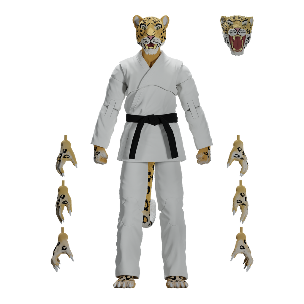 Jiu Jitsu Combat Creatures Jairo the Jaguar Action Figure