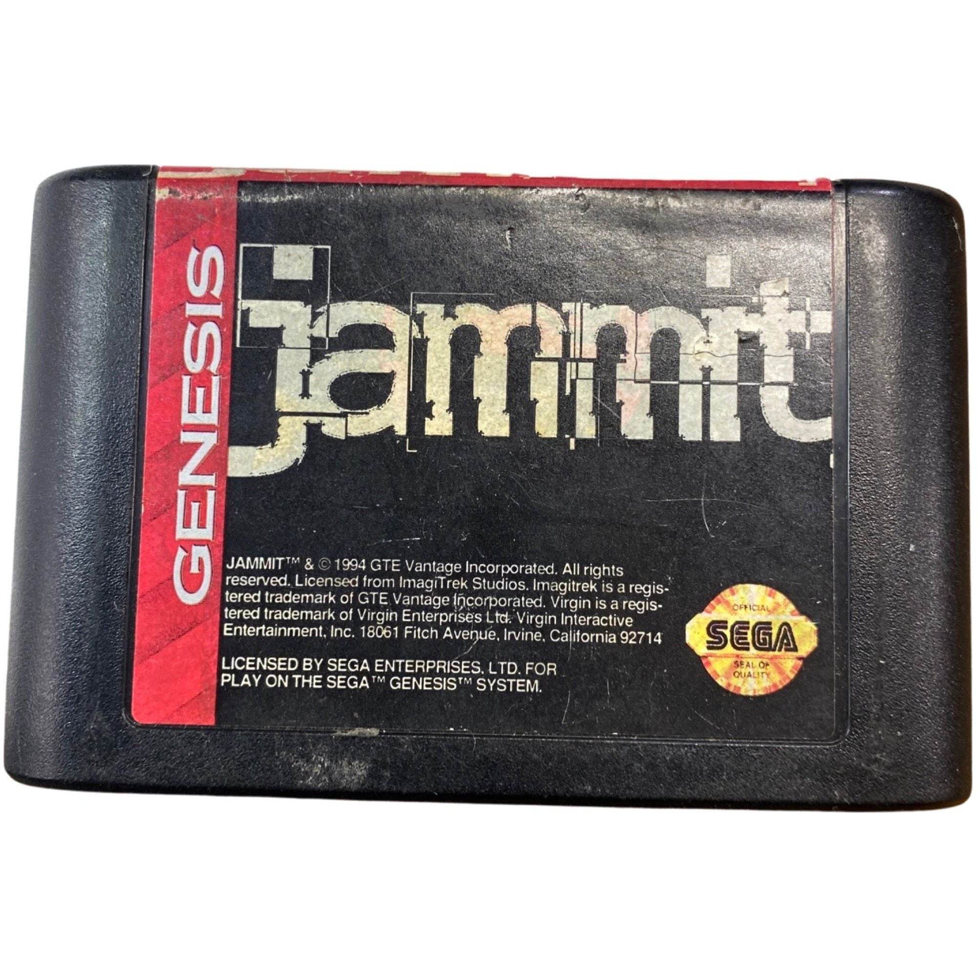 Jammit - Sega Genesis - Game