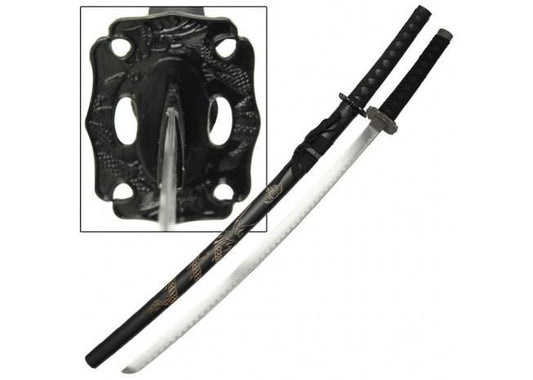 Japanese Double Dragon Fury Samurai Katana Sword