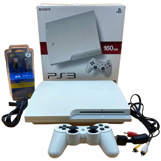 Japanese PlayStation 3 Console 160GB | CECH-3000A LW Classic White (Japan Import)