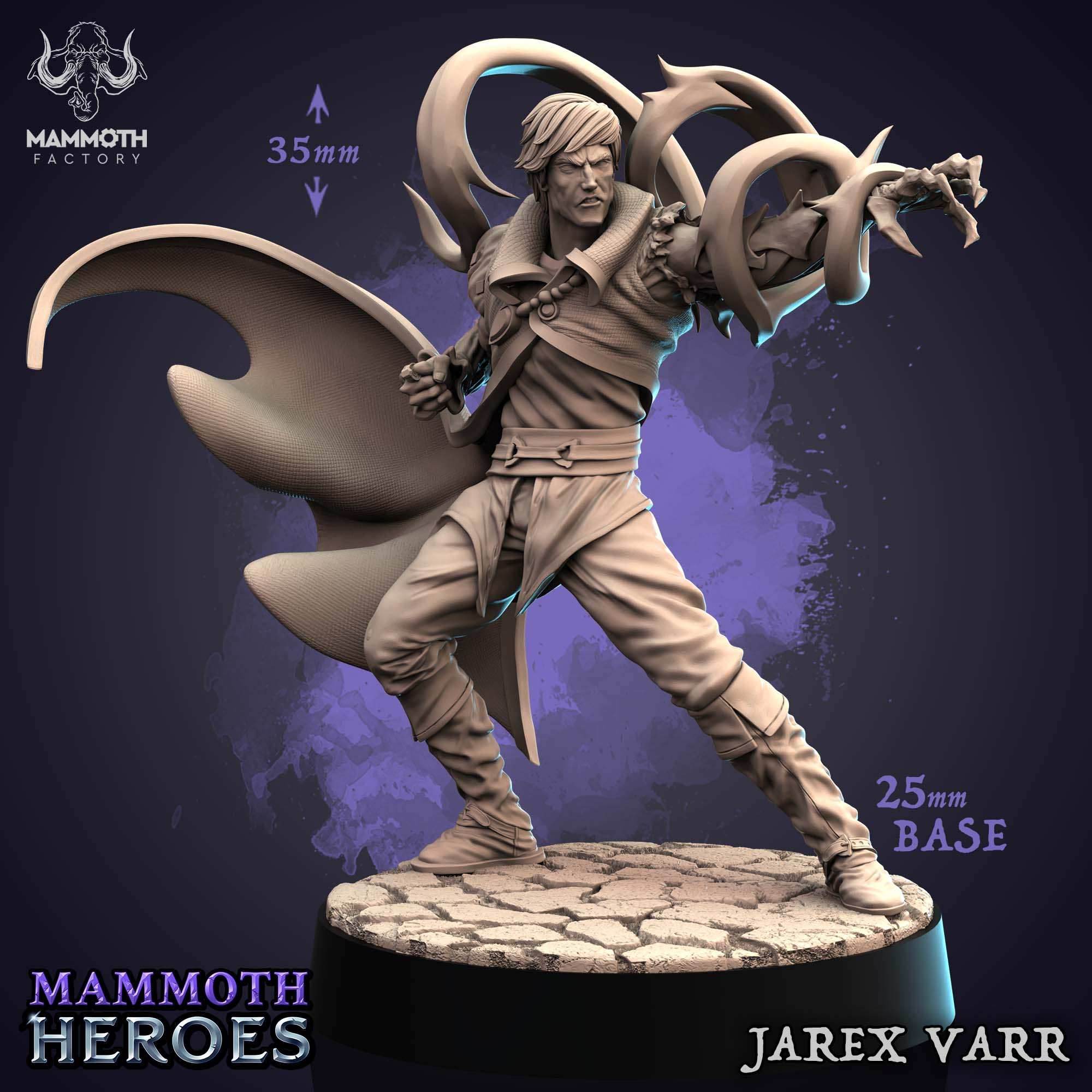 Jarex Varr (Undead Male Human Necromancer) - 