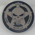 Jeep Live Without Limits Punisher Hitch Cover