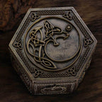 Viking Wolf Jewelry Box - 