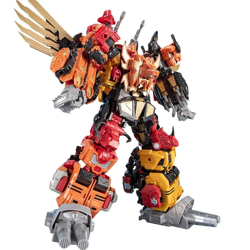 Jinbao 5 In 1 45cm Transformation Figma Anime Series Figure Model Robot Predaking Superhero Dolls Abs Plastic Toys For Child