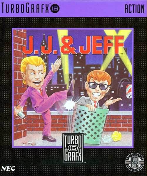 J.J. & Jeff (TurboGrafx-16) - Game Manual Only