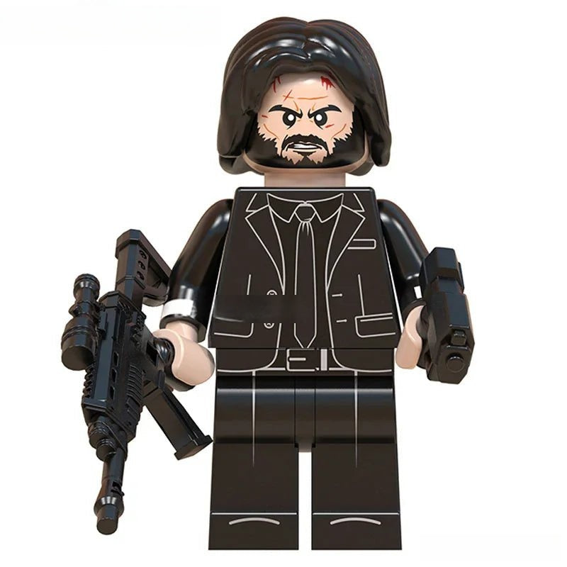 John Wick New Lego Minifigures Custom Toys