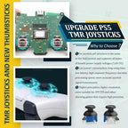 TMR Joystick Replacement Kit | No-Drift Analog Sensor Upgrade for PS5, PS4, and Xbox Controllers