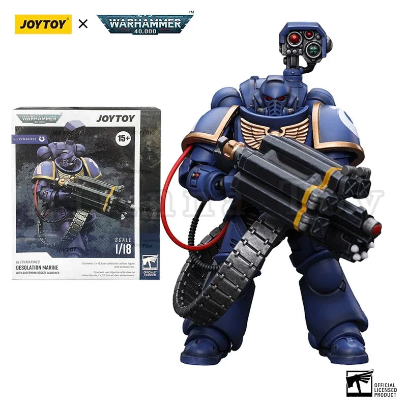 JOYTOY 1/18 Action Figure 40K New Ultra Squads & Mechas Severus Agemman Desolation Librarian  Anime Military Model