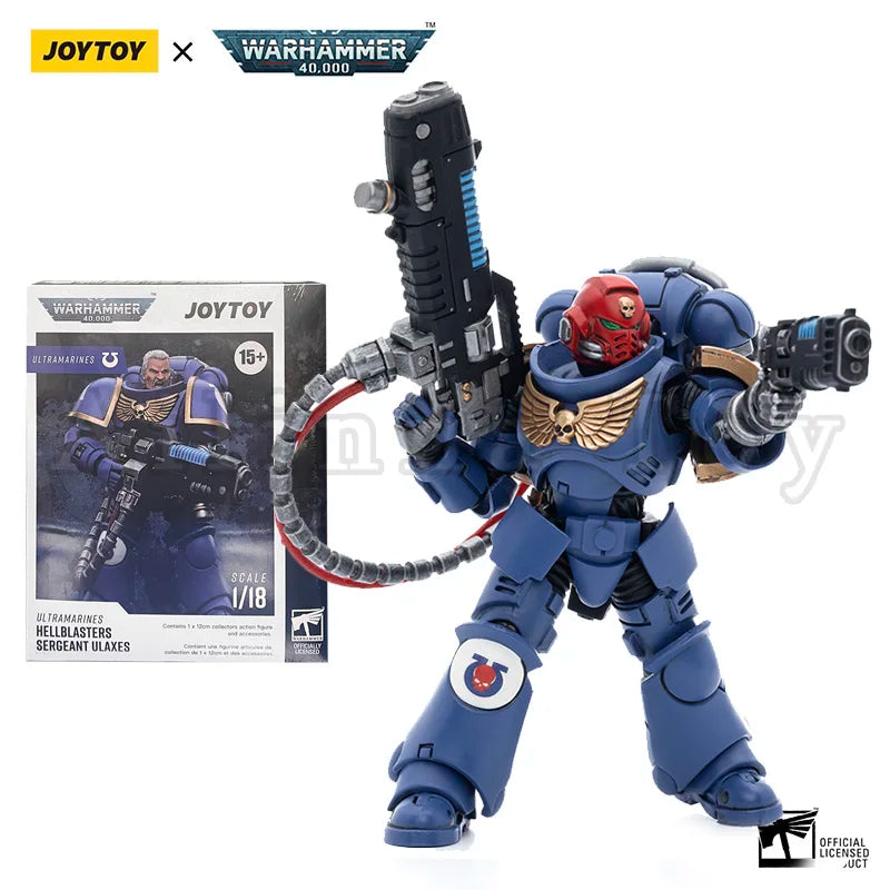 JOYTOY 1/18 Action Figure 40K New Ultra Squads & Mechas Severus Agemman Desolation Librarian  Anime Military Model