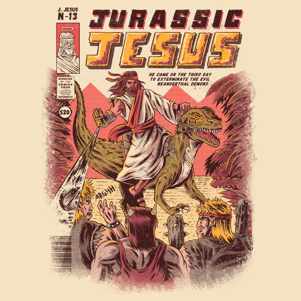 'Jurassic Jesus' Shirt - Small