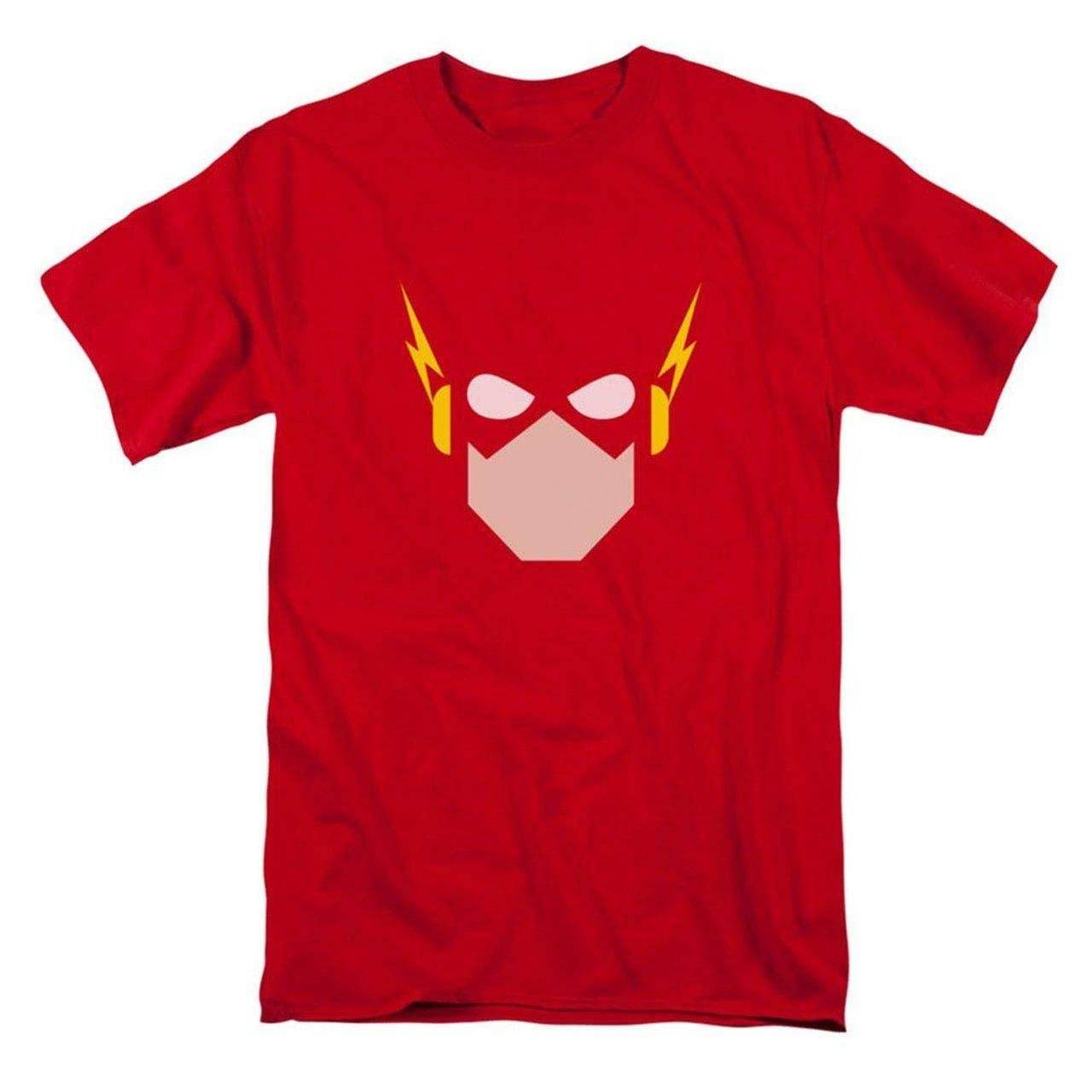 Justice League America Flash Head T-Shirt - S