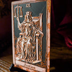 Justice Tarot Card Bookmark | Collector Edition