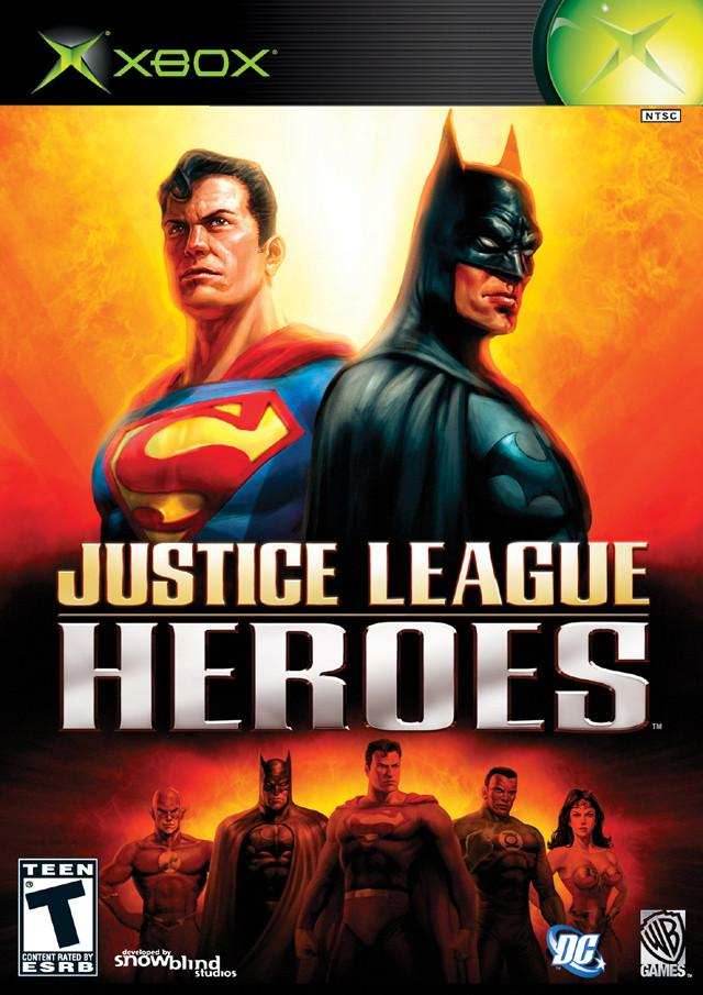 Justice League Heroes (Xbox) - Game Manual Only