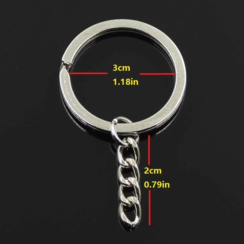 Keychain 50x15mm Rocket Missile Pendants DIY Men Jewelry Car Key Chain Ring Holder Souvenir For Gift