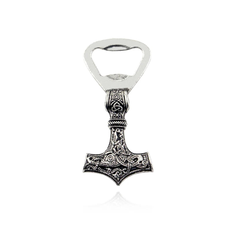 Keychain Charm Thor Hammer Mjolnir Viking Amulet Hammer Scandinavian Keychain Norse Jewelry Viking Key Chains