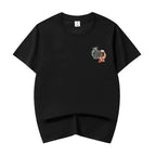 KH880 Koi Embroidery Tee - Black / S