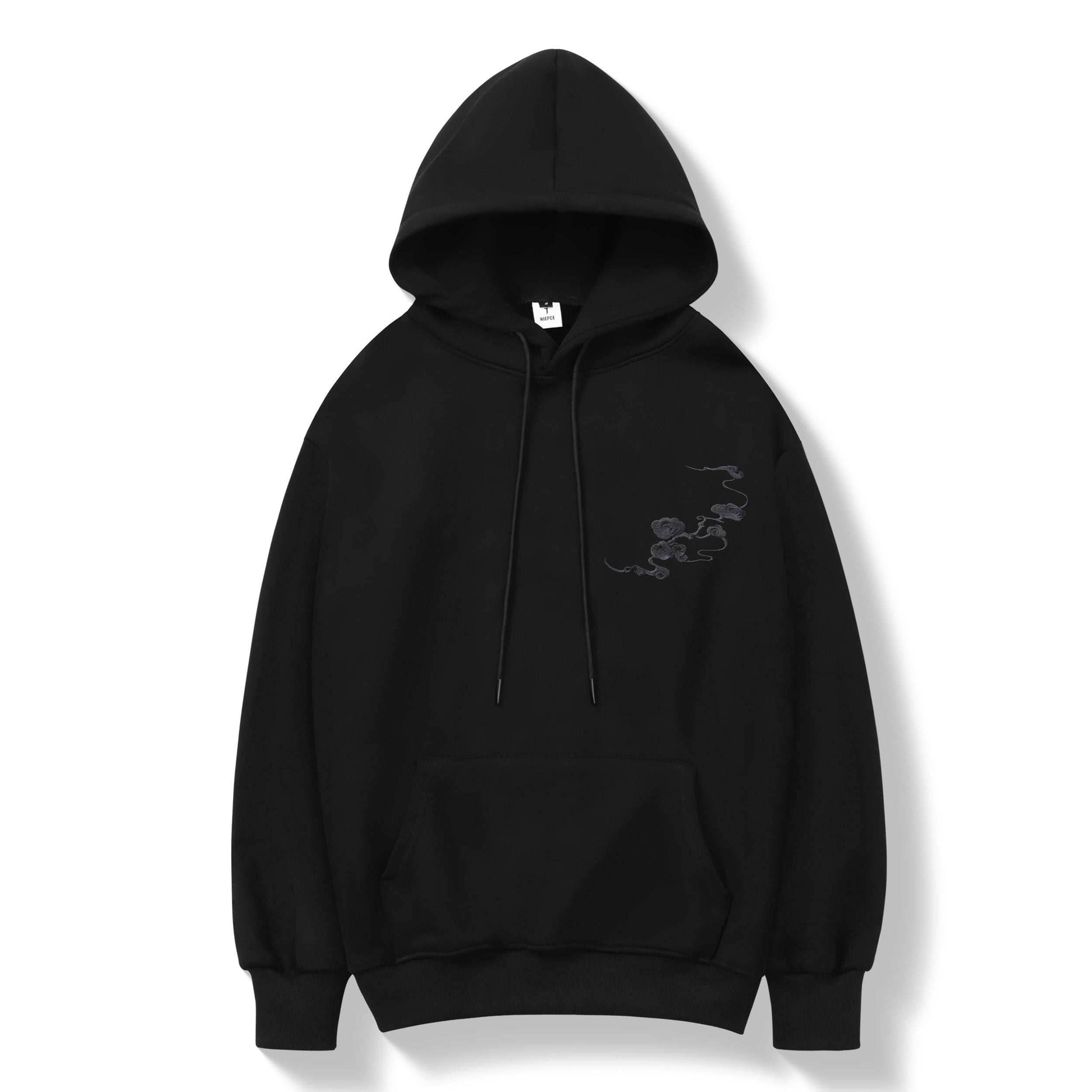 KH9202 Raging Panther Embroidery Hoodie - White / S
