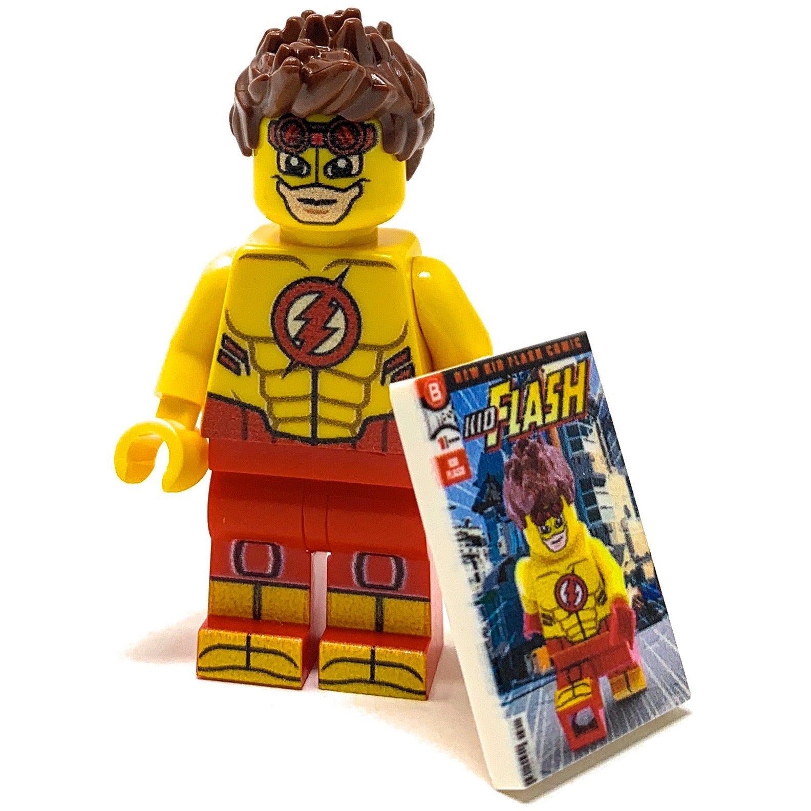 Kid Flash - Custom DC Comics Minifig