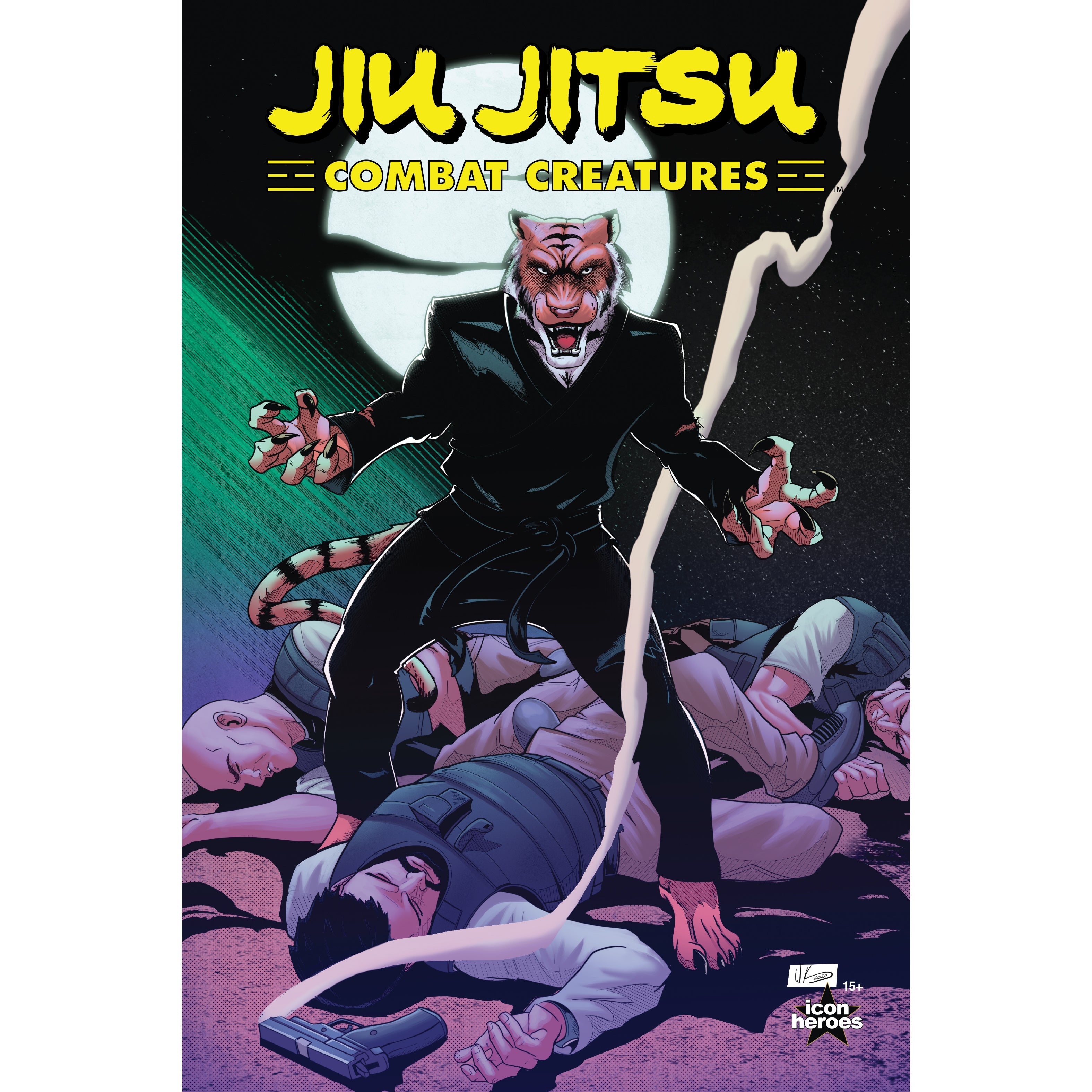 Jiu Jitsu Combat Creatures Comic Book Graphic Novel Paperback