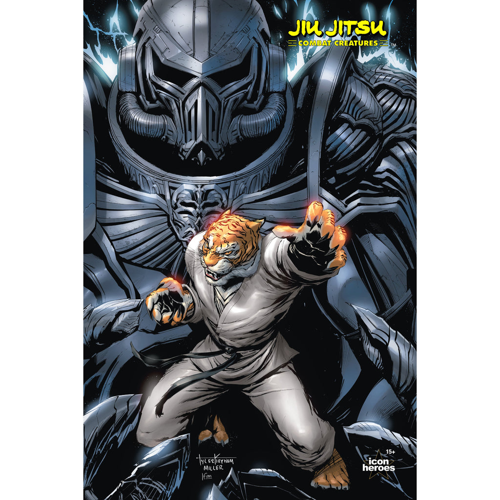 Jiu Jitsu Combat Creatures Comic Book Graphic Novel Paperback