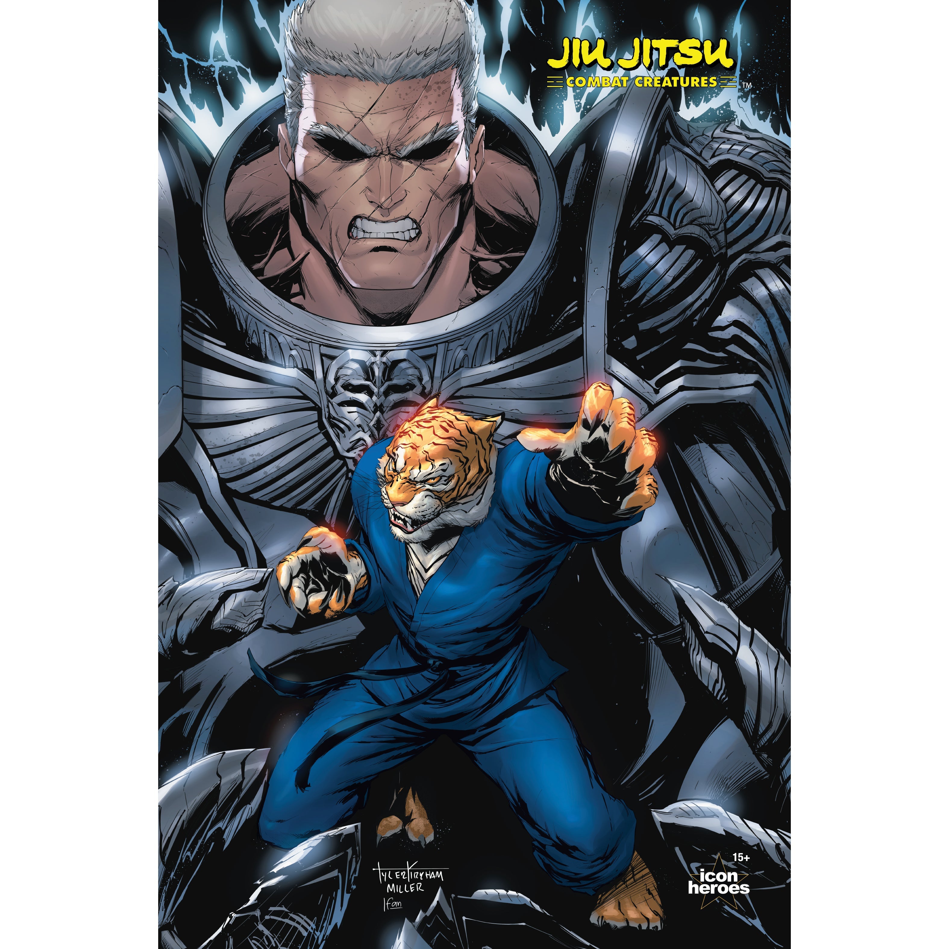 Jiu Jitsu Combat Creatures Comic Book Graphic Novel Paperback