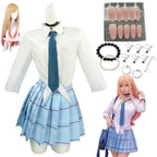 Kitagawa Marin School Uniform Cosplay – My Dress-Up Darling Set for Women - Costume Only / L